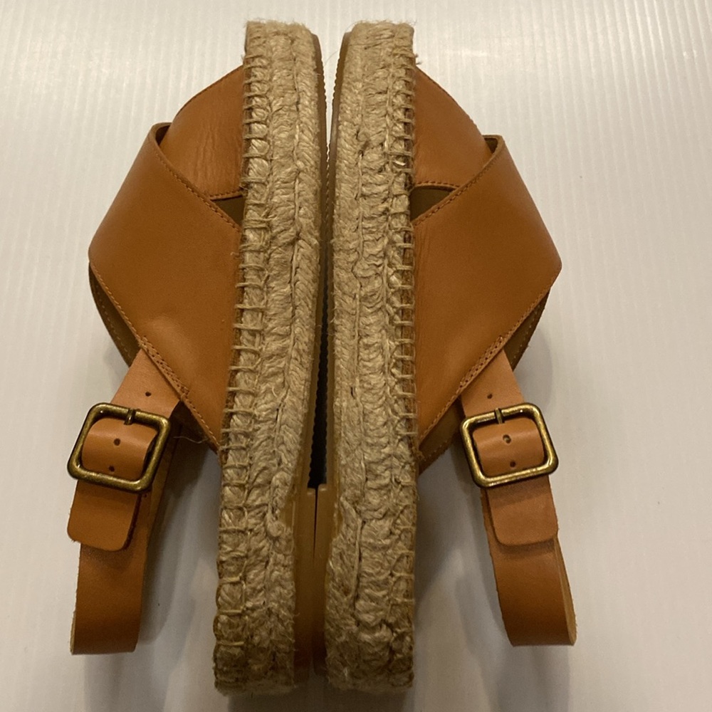 Soludos Eloise Leather Summer Sandals - size 9 - Picture 6 of 10